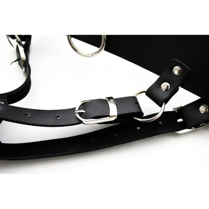 Women Chastity Pants Sexy Lingerie Panties Harness Leather Thong Underwear Bdsm Bondage Restraint Erotic Sex Toys for Women