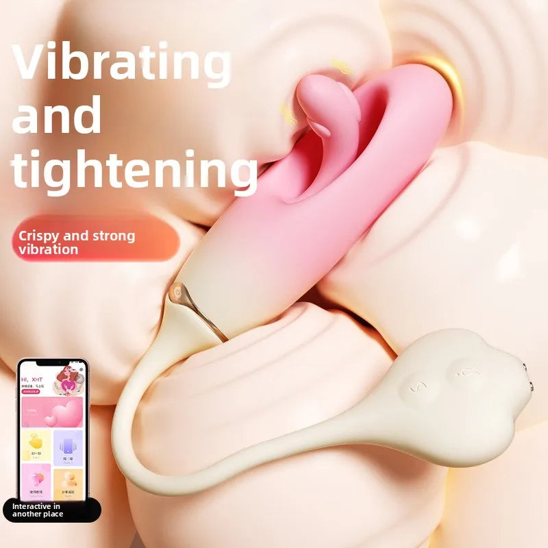 Flapping G-Spot Vibrator for Women, Clitoris Nipple Stimulator Massager, Vibrating Egg Dildo, Female Erotic Sex Toys, Adult Supplies