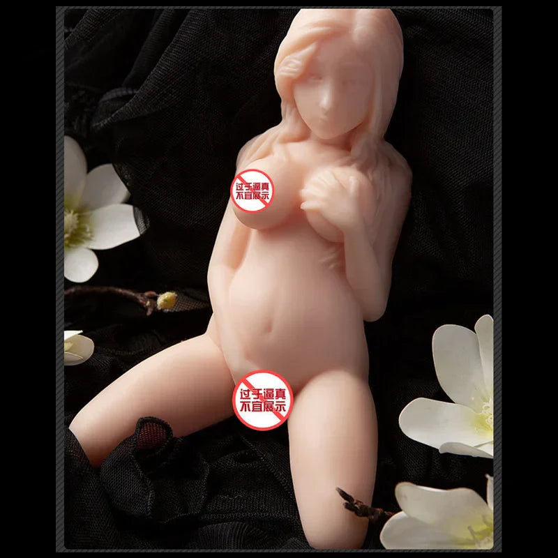 MiNi School Flower Figure Male Masturbation Cup Realistic Vagina Sex Toys for Men 18+ Penis Pump Glans Stimulate Sex Goods XXX