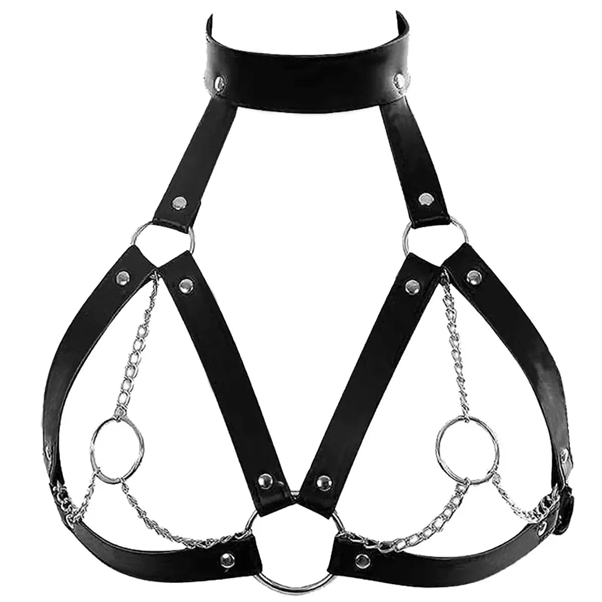 Women Sexy Harness Corset Leather Lingerie Bondage Belt BDSM Chest Harness Underwear Suspenders Erotic Fetish Clothing Sex Toys