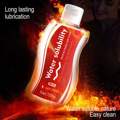 120ML Adult Lubricant Water-soluble Liquid Personal Lubricant Long Lasting Pleasure.Water Based Lubricant Sex Lube For Couples