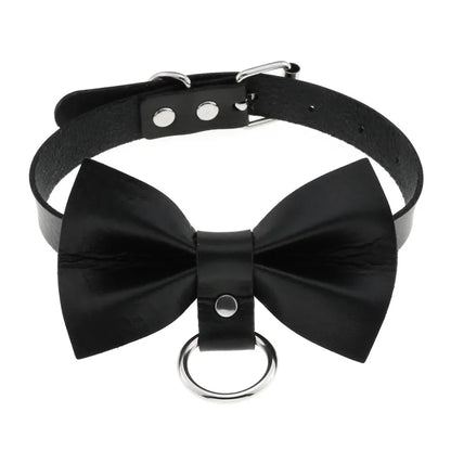 BDSM Different Style Fashion Punk Men Torques Necklace Gothic PU Leather Choker Collar Necklace Women Body Chain