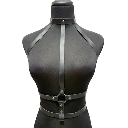 Women Sexy Harness Corset Leather Lingerie Bondage Belt BDSM Chest Harness Underwear Suspenders Erotic Fetish Clothing Sex Toys