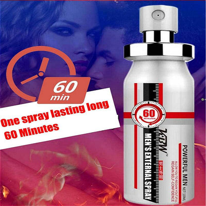 Sex Delay Spray Lasting Long 60 Minutes Penis Becomes Stronger, Harder, Extends Sex Time, Delayed Ejaculation Aphrodisiac Flirt Spray