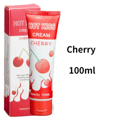 Sex Lubricant 100ml Fruit flavor Water-based Vaginal Penis Oral Sex Moisturizing Cream Adult Products sexy toys for couple