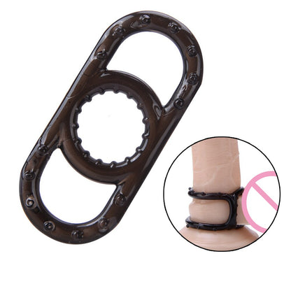 Sex Penis Ring Time Delay Ejaculation Erection Lasting Ring Silicone Cock Ring Lock Sperm Penis Ring for Men Erotic Sexy Product