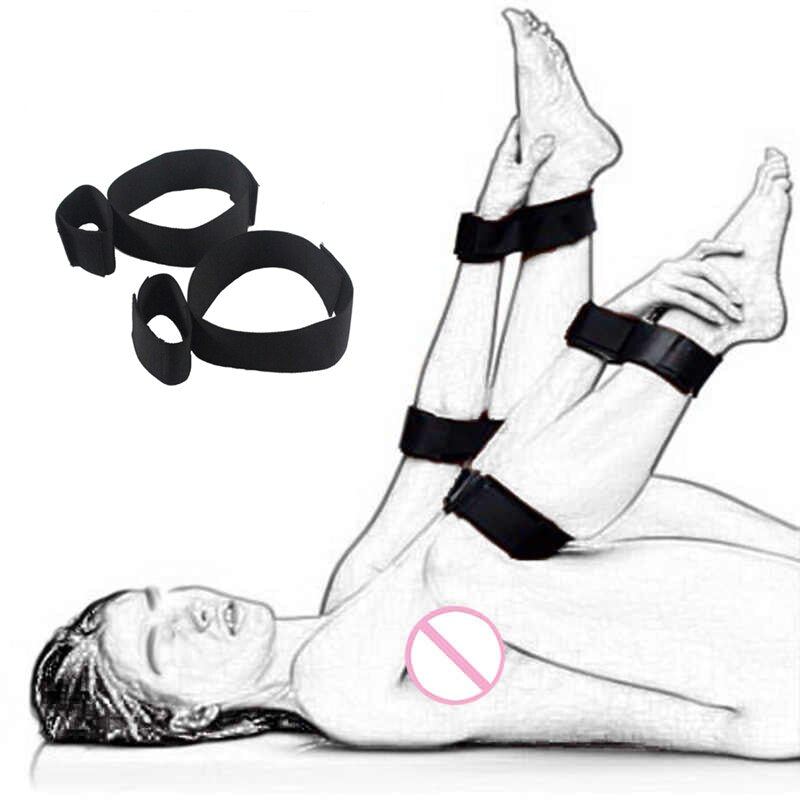 Sex Products Restraint Bed Flirt Restraints Adult Games BDSM Bondage Set Handcuffs Ankle Cuff Sex Toys for Women Slave Fetish