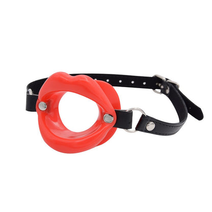 Sex Slave Silicone Lips O Ring Open Mouth Gag Oral Mouth Gag Ball Fetish Bdsm Bondage Restraints Erotic Toys Sex Toy for Couples
