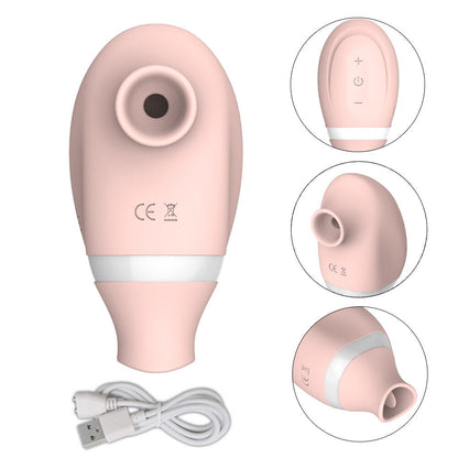 Sex Sucking Toys Vibrator Female Powerful Clitoris Sucker Blowjob Tongue Stimulator Nipple Vagina Pussy Pump for Women Adults 18+