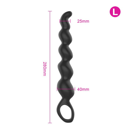 Sex Toy for Men Women Anal Beads 10-Speed Butt Plug Stimulator Prostate Massager Remote Control Vibrator Anal Vibrator Dual Motor