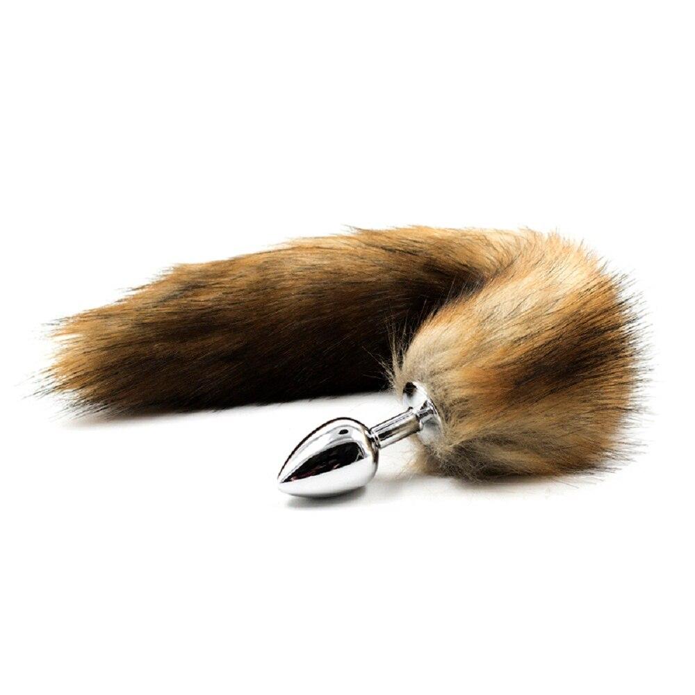 Sex Toys Faux Fox Tail Anal Butt Plug Anal Tail For Adult Women Sex Products