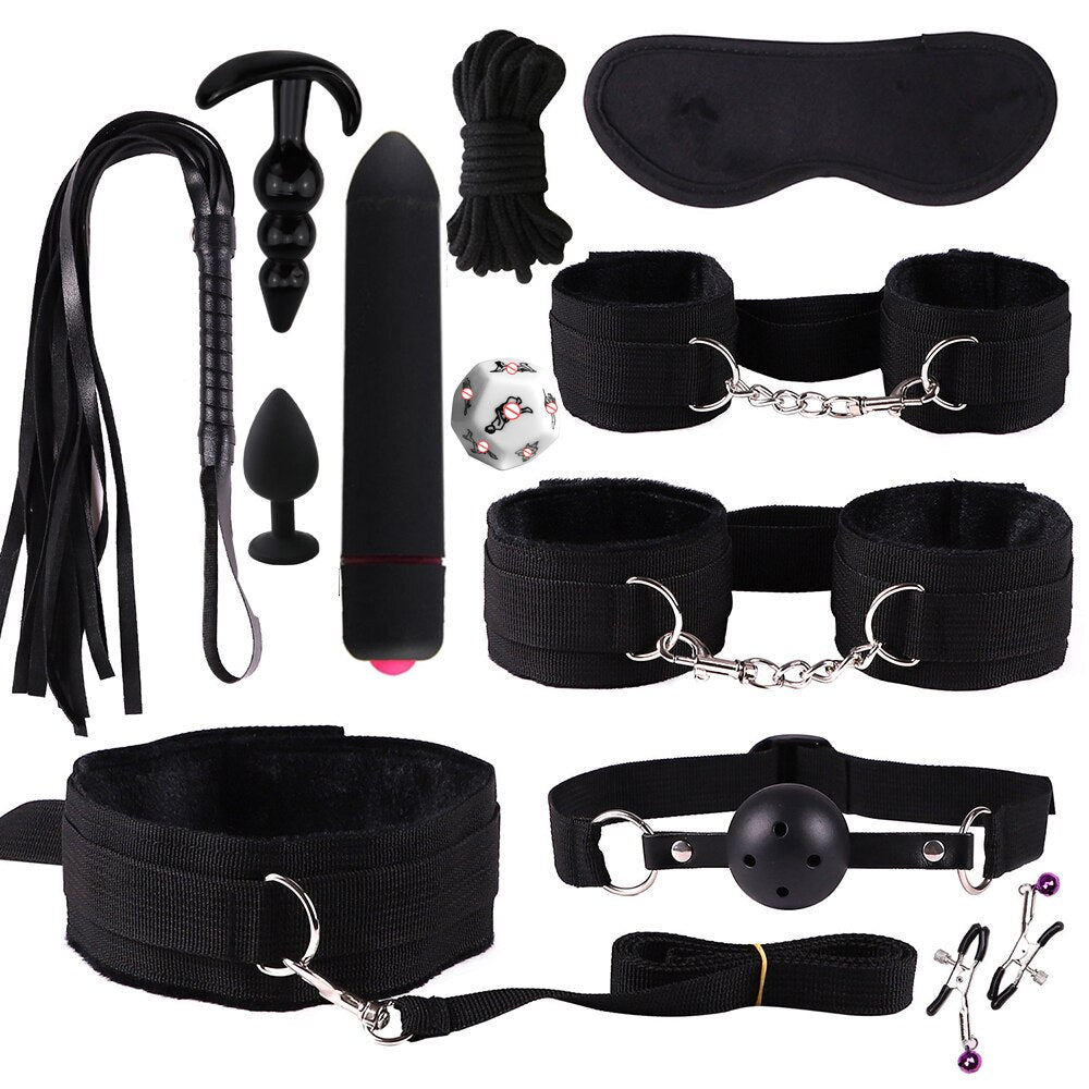 Sex Toys for Women, Couples, BDSM Handcuffs for Sessions, Anal Plugs, Vibrators, Sex Games, Sexshop Erotic Accessories, Toys for Adults 18+