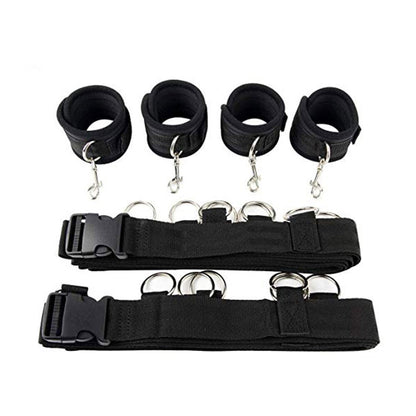Sexy Hot Erotic Slave Adult Games Straps Restraints To The Bed Sex Toys for Women Handcuff Neck & Ankle Cuffs BDSM Bondage Set