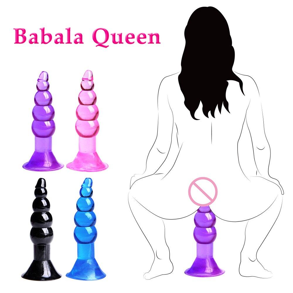 Silicone Anal Beads Anal Plug Dildo Prostate Massager Sex Toys for Adults Men Butt Plug Sex Products Sex Shop for Women Vagina