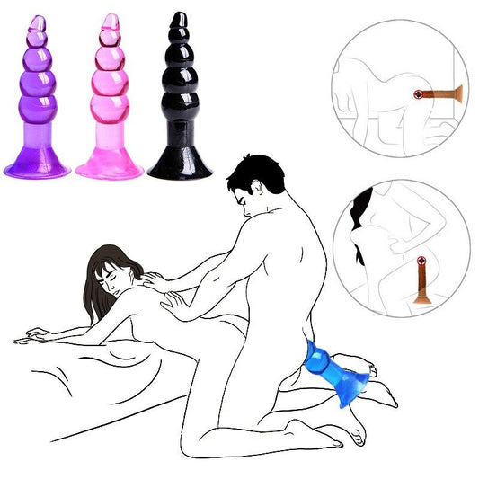 Silicone Anal Beads Anal Plug Dildo Prostate Massager Sex Toys for Adults Men Butt Plug Sex Products Sex Shop for Women Vagina