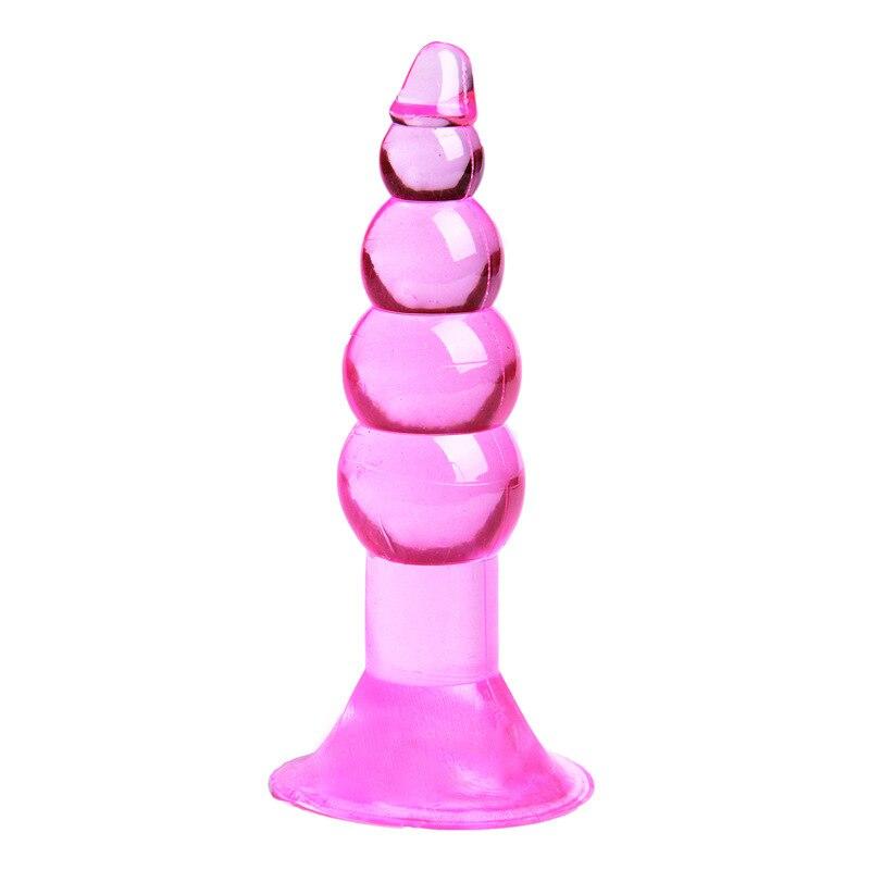 Silicone Anal Beads Anal Plug Dildo Prostate Massager Sex Toys for Adults Men Butt Plug Sex Products Sex Shop for Women Vagina