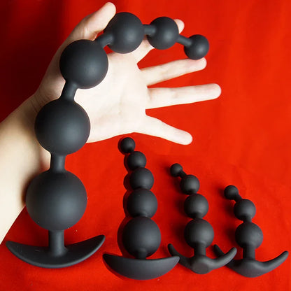 Silicone Anal Beads Dilator. Big Anal Balls. Long Ass Anal Butt Plug. Analplug Buttplug Butplug. Analsex Prostate Sex Toys