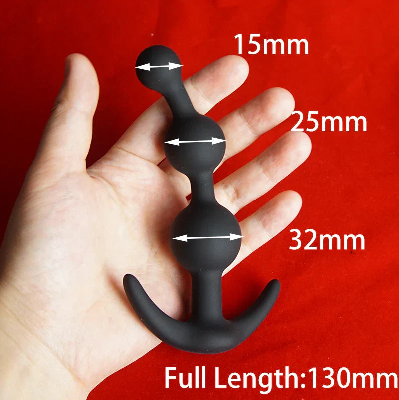 Silicone Anal Beads Dilator. Big Anal Balls. Long Ass Anal Butt Plug. Analplug Buttplug Butplug. Analsex Prostate Sex Toys