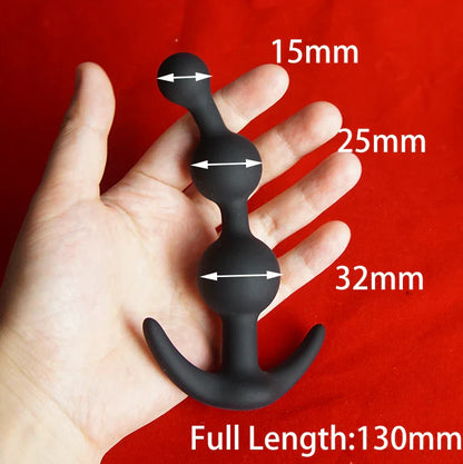 Silicone Anal Beads Dilator. Big Anal Balls. Long Ass Anal Butt Plug. Analplug Buttplug Butplug. Analsex Prostate Sex Toys