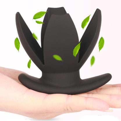 Silicone Anal Dilator Opening Butt Expander Speculum Anal Plug Adult Sex Toy