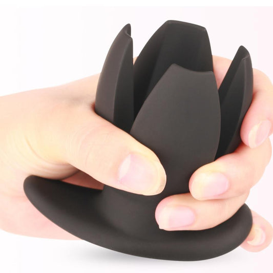 Silicone Anal Dilator Opening Butt Expander Speculum Anal Plug Adult Sex Toy