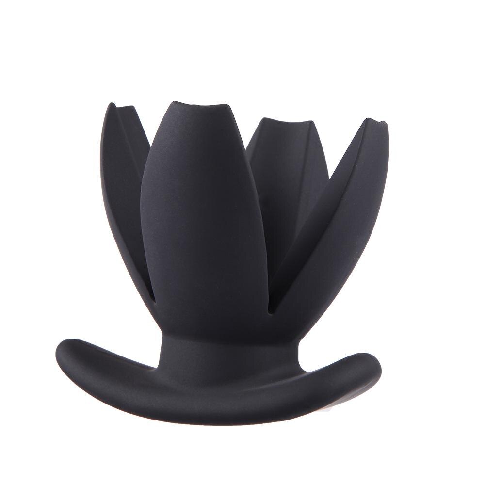 Silicone Anal Dilator Opening Butt Expander Speculum Anal Plug Adult Sex Toy