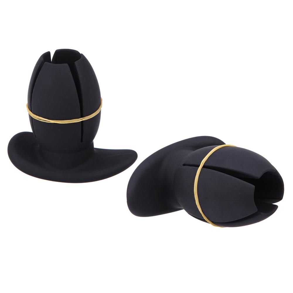 Silicone Anal Dilator Opening Butt Expander Speculum Anal Plug Adult Sex Toy