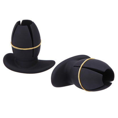 Silicone Anal Dilator Opening Butt Expander Speculum Anal Plug Adult Sex Toy