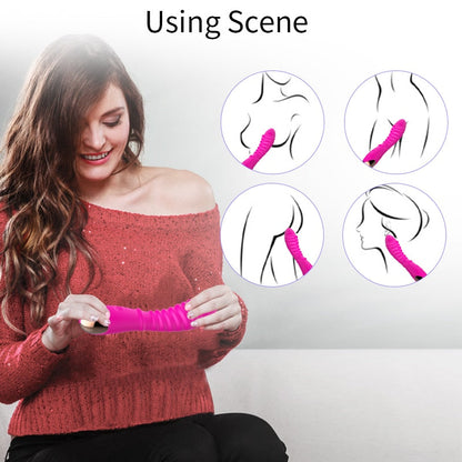 Silicone G-Spot Dildo Vibrators for Women, Waterproof, 20 Speeds Vibrator, Clitoris Massager, Female Masturbator Sex Toys for Women