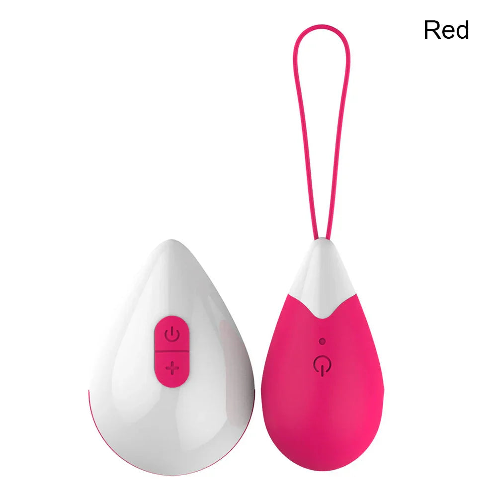 Silicone Vibrating Eggs Wireless Vaginal Balls Vibrating Exercises Smart Love Balls Remote Jump Eggs Vibrator Sex Toys for Women