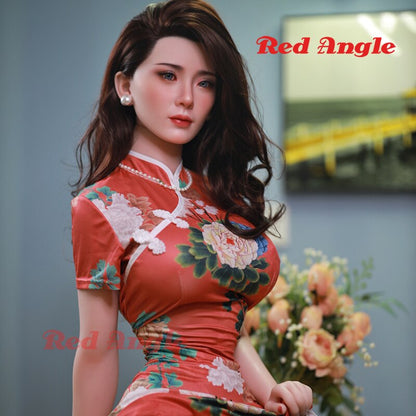 Red Corner Real Doll, Silicone Sex Doll for Men, Large Breast, Slim Body, Realistic Vagina, Pussy, Anal Love Doll, Sexdolls for Men