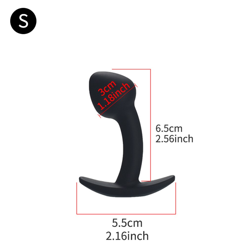 Soft Anal Plug High Quality Silicone Butt Plug Adult Product Anal Beads Female Masturbator Prostate Massager Sex Toys for Couple