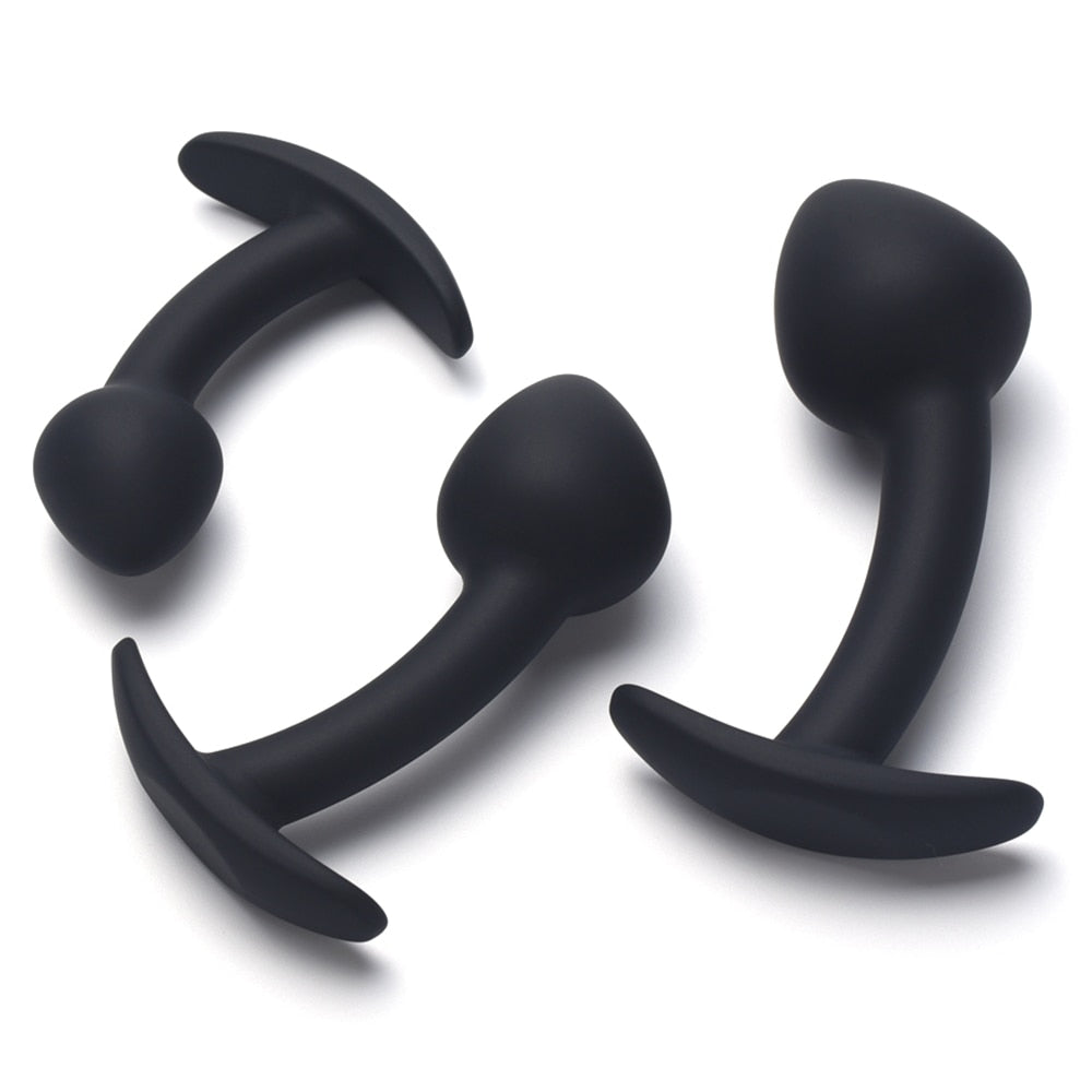 Soft Anal Plug High Quality Silicone Butt Plug Adult Product Anal Beads Female Masturbator Prostate Massager Sex Toys for Couple