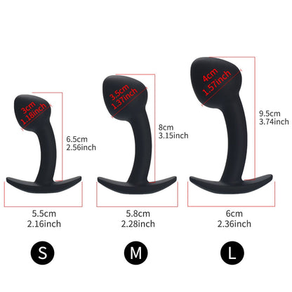 Soft Anal Plug High Quality Silicone Butt Plug Adult Product Anal Beads Female Masturbator Prostate Massager Sex Toys for Couple
