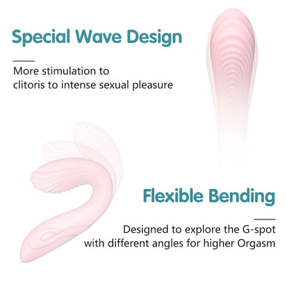 Drywell Lolita Soft G Spot Vibrator for Women - Effective Clitoris Nipple Vagina Stimulator Female Masturbator Adult Sex Toy