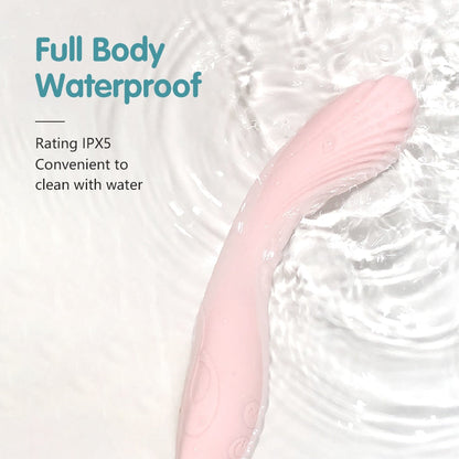 Soft G-Spot Vibrator for Women, Clitoris Nipple Vagina Stimulator, Powerful Female Masturbator, Adult Sex Toy, Drywell Lolita