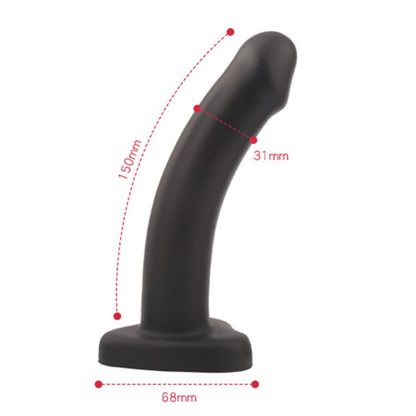 Soft Jelly Dildo Anal Butt Plug Realistic Penis with Powerful Suction Cup Strapon Artificial Penis Dick Toy for Adult Sex Toys
