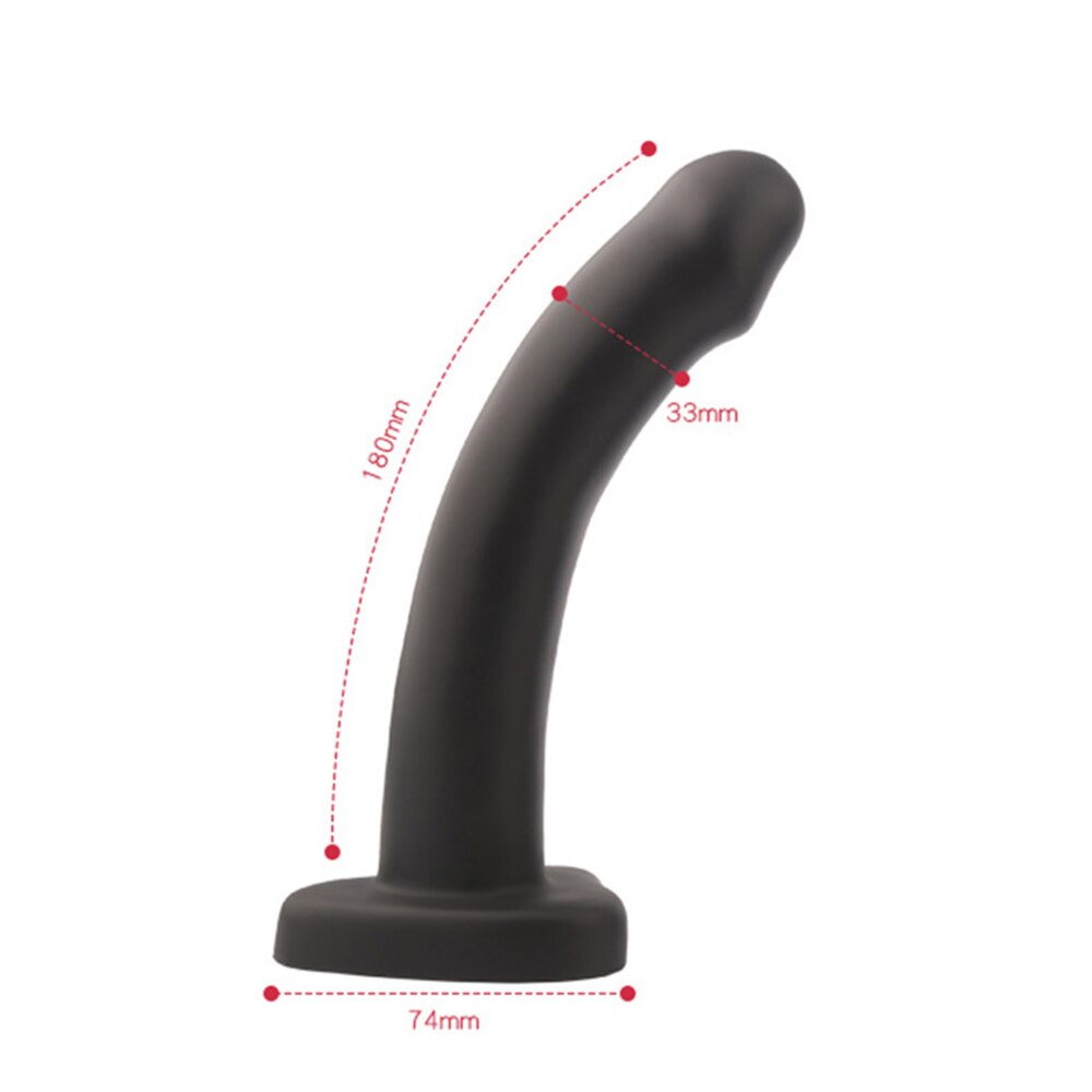 Soft Jelly Dildo Anal Butt Plug Realistic Penis with Powerful Suction Cup Strapon Artificial Penis Dick Toy for Adult Sex Toys