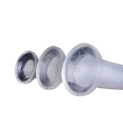 Soft Jelly Dildo Anal Butt Plug Realistic Penis with Powerful Suction Cup Strapon Artificial Penis Dick Toy for Adult Sex Toys