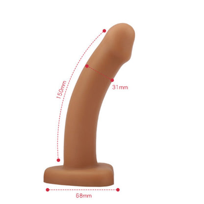 Soft Jelly Dildo Anal Butt Plug Realistic Penis with Powerful Suction Cup Strapon Artificial Penis Dick Toy for Adult Sex Toys