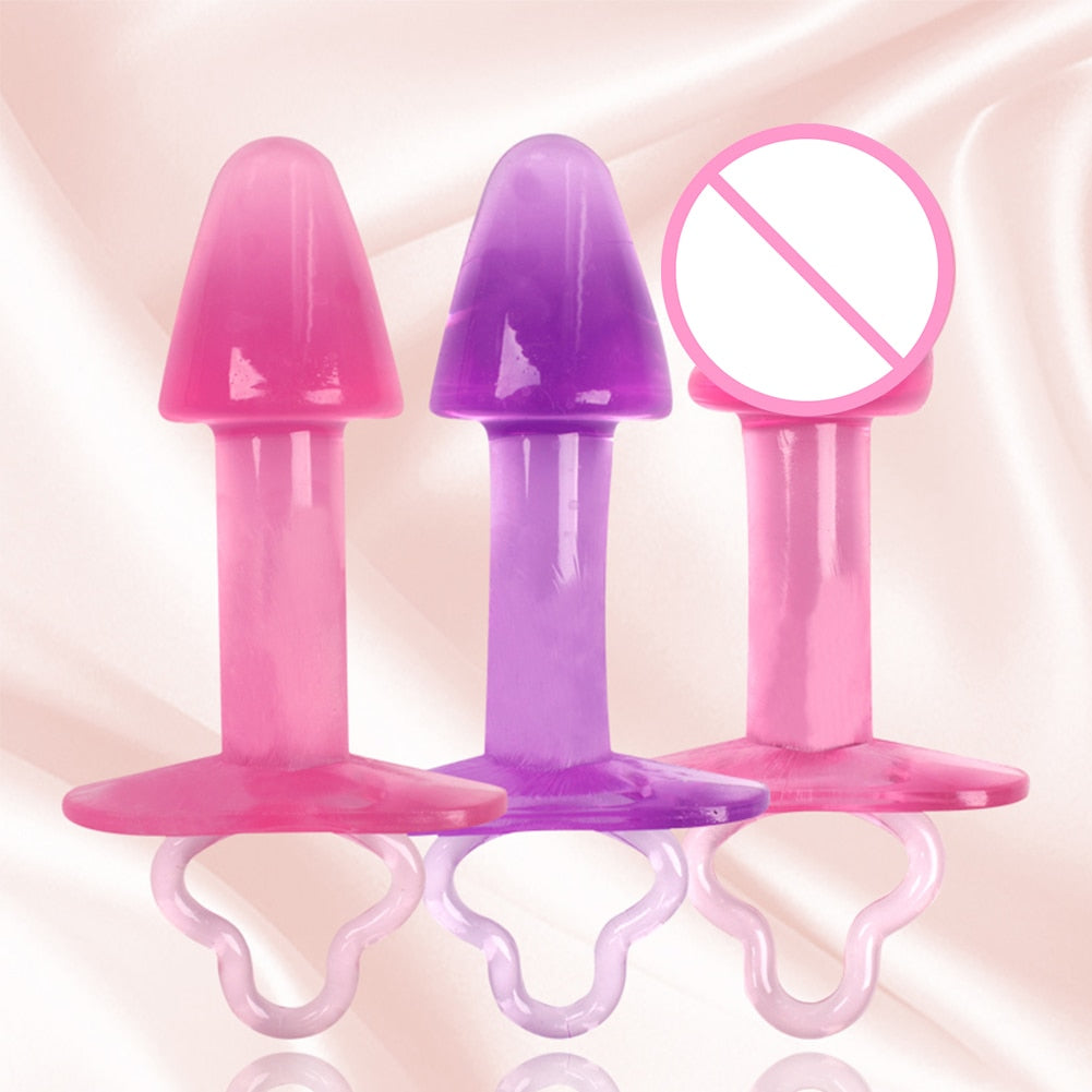 Soft Silicone Anal Bead Dildo Prostate Massager Female Adult Sex Toy Butt Plug Masturbation Anal Plug G-spot Massager Toy