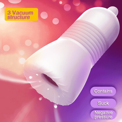 Male Masturbator Soft Stick Adult Toy for Men Penis Pump Massage Silicone Delay Lasting Realistic Vagina Masturbator Cup