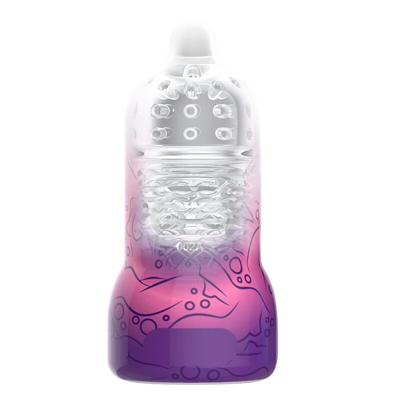 Male Masturbator Soft Stick Adult Toy for Men Penis Pump Massage Silicone Delay Lasting Realistic Vagina Masturbator Cup