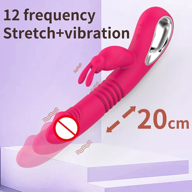 Speed Vibrator Female Powerful Dildo Rabbit Vibrators Sex Toys For Women Clitoral Stimulator Massager Masturbators Adult Toys