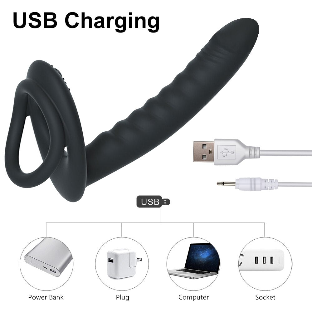 สอดใส่คู่อวัยวะเพศชาย Strapon Dildo เพศของเล่นสำหรับผู้หญิงสายรัด Penis Anal ลูกปัด Plug ผู้ใหญ่ G Spot ของเล่นสำหรับผู้ใหญ่18