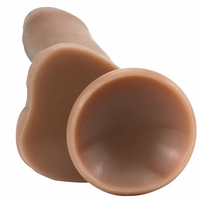 Strong Man Slide Foreskin Big Dildo Skin Feel Suction Cup Thick Cock Adult Toy for Men Women Gay Couple Silicone Penis
