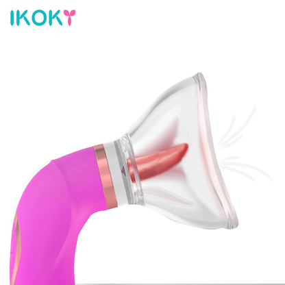 Strong Tongue Licking Vibrators for Women, Nipple Massager, Breast Enlargement Machine, Dildos, Anal Sex Toys, Adult Products, Erotic