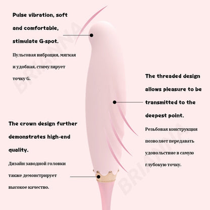 Sucking Vibrator Bendable Female 7-Frequency Pulse Soft Silicone G-Spot Clitoris Stimulator Sex Toy for Women Nipple Sucker