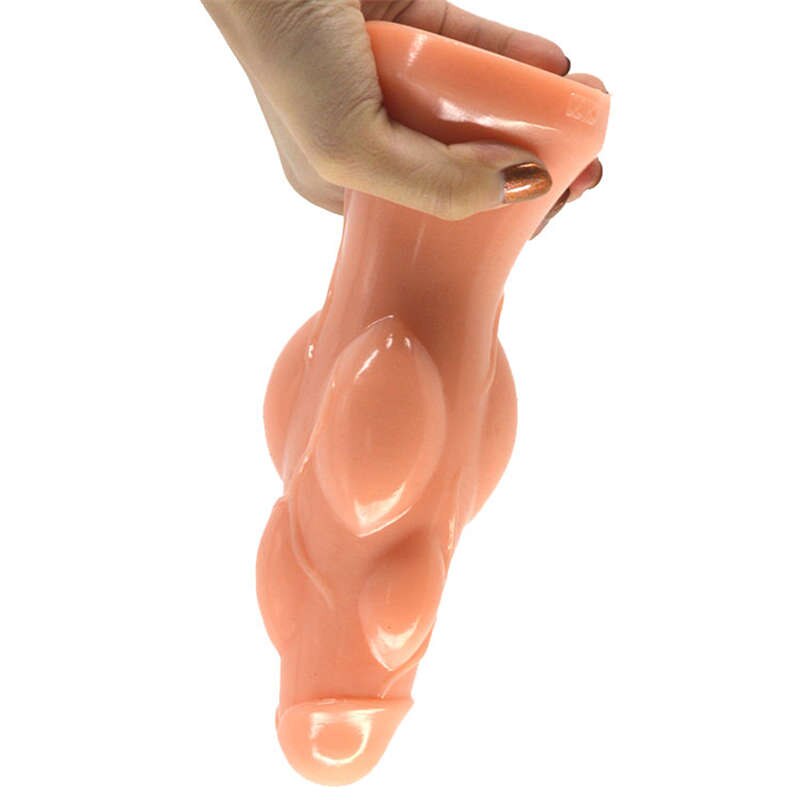 Suction Cup Penis Anal Plug Masturbation Vibration Glass Plug Clitoral Pump Intimate Toys for Husband Pig Tail Adults SM Toys