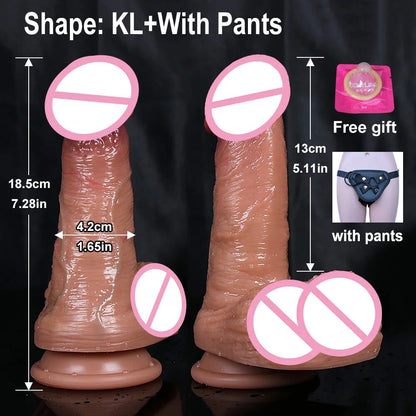 Super จริง Dildo ราคาถูก Anal อวัยวะเพศชายผู้หญิงเซ็กซ์ทอยสำหรับเกย์ช่องคลอด G-Spot Big ดูดถ้วย Dick Butt Plug เร้าอารมณ์ Dildos Masturbator
